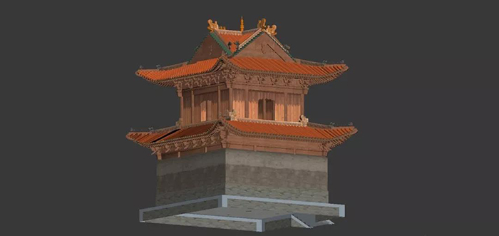无人机,三维激光扫描技术,武汉天宝耐特,古建筑修缮保护,模型存档